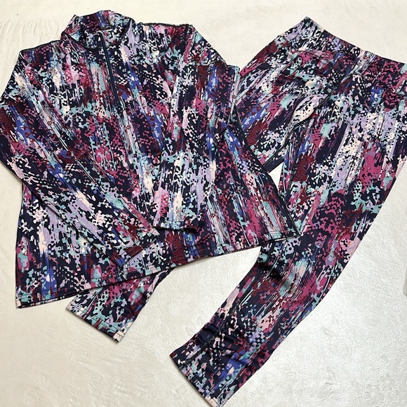 PMX BASELAYER SET - Marci Purple Prt - Picture 2 of 16